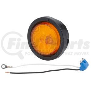 45043 by GROTE - 2 1/2" Round Clearance Marker Lights, Optic Lens, Kit (45813 + 91400 + 67050), 12V