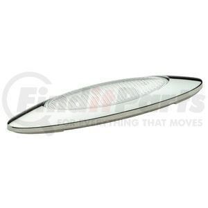 Grote 47773 Side Marker Light M1 Series LED Clearance Marker Lights, .180 Molded Bullet w/ Bezel, w/ Clear Lens