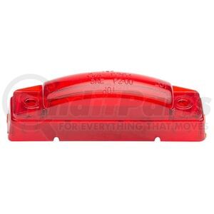 Grote 49252 Side Marker Light SuperNova Clearance/Marker Light, 3 in. Center Thin-Line Dual Intensity, LED, Red