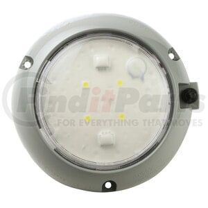 Grote 61171 Dome Light LED WhiteLight™ 4" Dome Lights, Push-button Switch, 12V