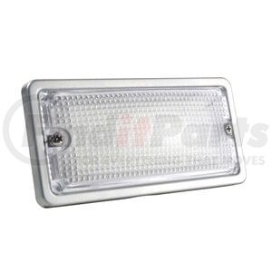 61861 by GROTE - Courtesy and Dome Rectangular LED Lamp, Courtesy, Rectangular, 6 Diodes, Flush-Mount 9 to 30-Volt, 300 Lumens, White