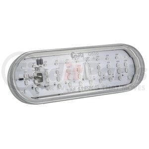 G6013 by GROTE - Hi Count(R) Oval LED Stop Tail Turn Lights, Front or Rear Turn, Amber w/ Clear Lens