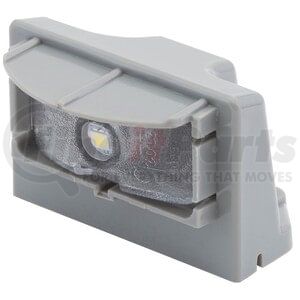 Grote 60681 License Plate Light MicroNova® Multi-Volt LED License Light, Vertical Mount, Gray