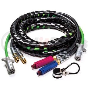 Grote 81-3112 Air Brake Hose and Power Cable Assembly 3-in-1 UltraLink™ Power Cord and Air Assemblies, 12' Black