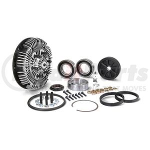 Kit Masters 24-256E Engine Cooling Fan Clutch Kit 2-Speed GoldTop Rebuild Kit