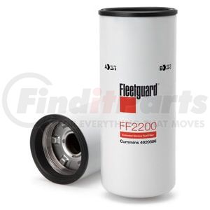 FF2200 by FLEETGUARD - Fuel Filter, Spin-On, Stratapore