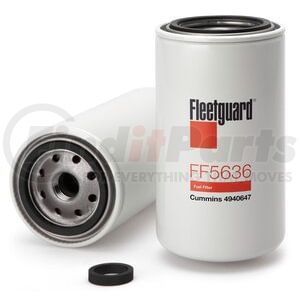 Fleetguard FF5636 Fuel Filter Fuel Filter, Spin-On, Stratapore