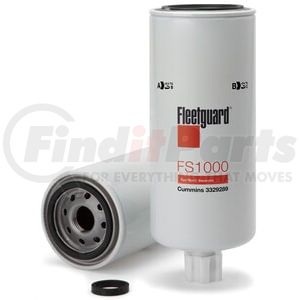 FS1000 by FLEETGUARD - Fuel/Water Separator, Spin-On