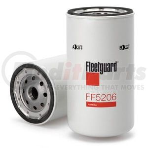 FF5206 by FLEETGUARD - Fuel Filter, Spin-On