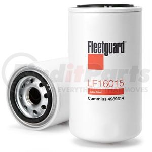 LF16015 by FLEETGUARD - Lube Filter, Spin-On