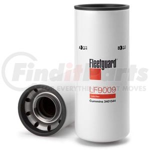 Fleetguard LF9009 Engine Oil Filter Lube Filter, Spin-On