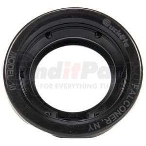 10700 by TRUCK-LITE - Open Back, Wide Groove, Black PVC, Grommet for 10 Series and 2.5 in. Lights, Round