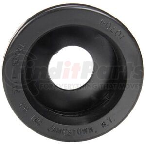 10704 by TRUCK-LITE - Side Marker Light Grommet - Black Rubber, For 10 Series and 2.5 in. Lights, Round