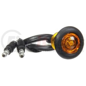 33050Y by TRUCK-LITE - Marker Clearance Light Kit - 33 Series LED 0.75" Round 1 Diode Yellow Polycarbonate Lens