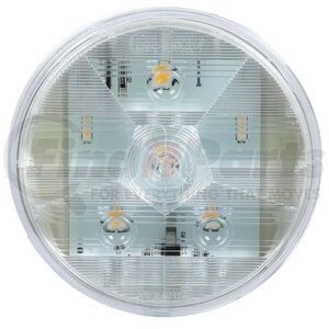 44350C by TRUCK-LITE - Super 44 Back Up Light - LED, Clear Lens, 6 Diode, Round Lens Shape, Grommet Mount, 12v