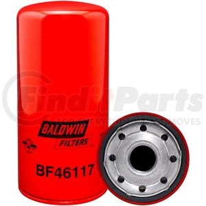 Baldwin BF46117 Fuel Filter Fuel Filter - Spin-on, M32 x 1.5, Attached Gasket, For Mack, Volvo Trucks
