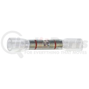 1-1661-100 by PHILLIPS INDUSTRIES - Butt Connector - STA-DRY® CRIMP & SEAL™, CLEAR-VU™ Window, 22-18 ga., Red Stripe, Polybag