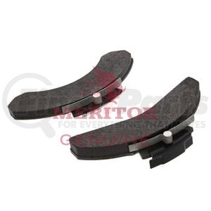 Meritor KIT15616PM Disc Brake Pad Kit Disc Brake Pad Kit, ADB, 11 5/8 in. Backing Plate Width, Single Piston Caliper, ADB1560