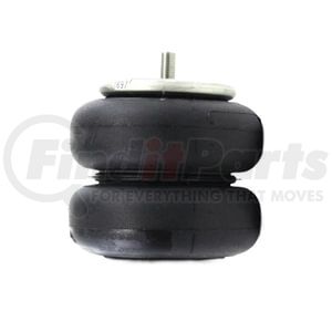 W013587897 by FIRESTONE - Air Suspension Spring - Rolling Lobe, 3.12" Compressed, 6.31" Top & Bottom, Threaded