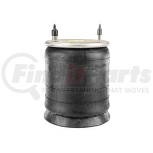 W013588874 by FIRESTONE - Air Spring - 17.00" Extended, 5.90" Compressed, 9.00" Width Top Plate, Reversible Sleeve