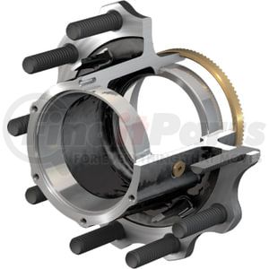 ConMet 10082255 Wheel Hub Drum Brake and Hub Assembly - 12,500 lbs. Rating, Iron Hub, 3.17 in. Stud, Steel Wheels