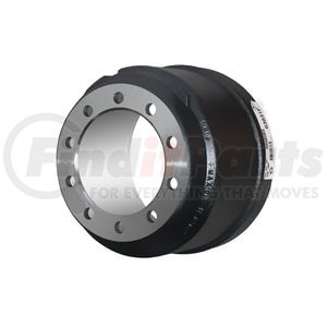 63631F by WEBB - Lowboy Trailer Brake Drum 12.25 x 7.50, Inboard Mount
