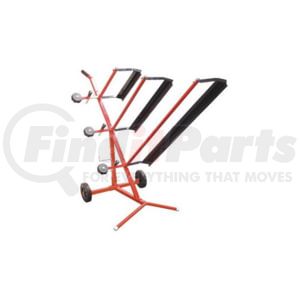 AES Industries 176 Masking Tree Triple Tier Mobile Masker Tree Rolling Paper Dispenser Machine for Auto Body Paint Shop