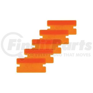 87605 by AES INDUSTRIES - Plastic Razor Blade, Pack of 5