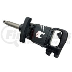 AIRCAT 1992-A Air Impact Wrench 1 In. Drive Pneumatic Straight Impact Wrench with 7 In. Extended Anvil, 1800 ft-lb