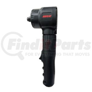AIRCAT 1070 Air Impact Wrench 1/2 In. Drive 500 ft-lb Max Torque Heavy Duty Aluminum Pneumatic Angle Impact Wrench