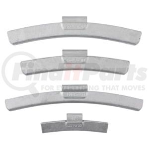 Ammco BTSFE250 Wheel Weight BTSFE Coated Steel, 2.5oz. Clip-On Wheel Weight, 25/Box