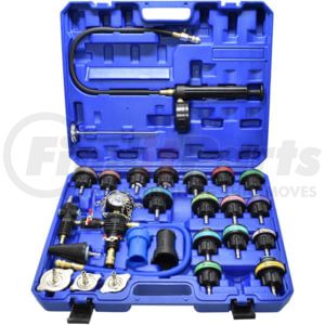 Astro Pneumatic 78584 Radiator Cap Tester Adapter Universal Radiator Pressure Tester & Vacuum Type Cooling System Kit