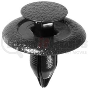 Auveco 8206 AUVECO 18206 Push-Type with Drive Pin Retainer, 18 mm Dia Head x 12 mm L Stem x 6 mm Hole, Nylon, Gray