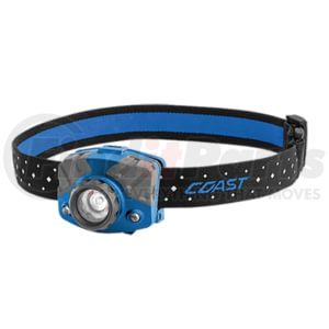 Coast 20617 FL75R Rechargeable Pure Beam Focusing Headlamp, Blue