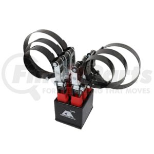 CTA Tools 4326 Oil Filter Wrench Heavy Duty Swivel Type Oil Filter Wrench Set 6-Piece Kit Magnetic Stand