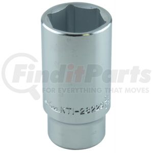 K-Tool International 28229 Spindle Nut Socket 29 mm x 1/2 in. Drive 6-Point Deep FWD Spindle Nut Socket, Heat-Treated Chrome