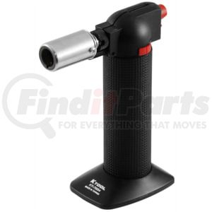 K-Tool International 70054 Torch Mini Butane Torch with Solder Head, Piezo-Electric Ignition with Locking Safety Mechanism
