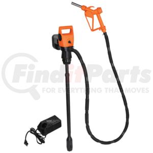 K-Tool International 72215 Multi-Purpose Fluid Transfer Pump 19.2-Volt Rechargeable Cordless Electric Drum Pump with