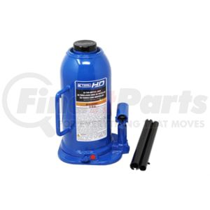 K-Tool International HD63230 Bottle Jack 30-Ton Heavy-Duty Manual Bottle Jack, Lift Range 10.24 to 16.54 in., Load-Limiting