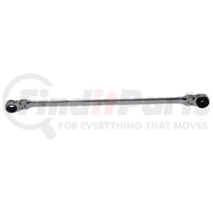 K-Tool International XDDB13X15 Wrench 13 mm x 15 mm 90-Tooth Reversible Double-Box Ratcheting Wrench, Extra-Long Flexible