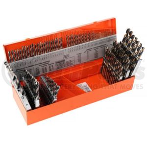 KnKut 115KK5 KnKut 115 Piece Jobber Length Drill Bit Set Numbers, Letters, Fractions