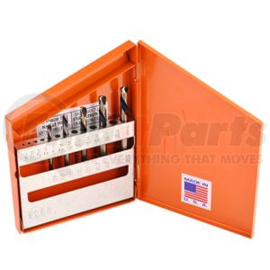 KnKut 5KK7-LH KnKut 5 Piece Left Hand Short Stubby Length Drill Bit Set