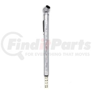 Dill Air Controls 5600-CH Tire Pressure Gauge 10 to 75 PSI Range Chrome Plated Pocket Mechanical Pencil Tire Pressure Air