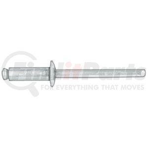 Disco Automotive Hardware 1901 Rivet Rivet, 3/16" 1/4 - 3/8" 17/32" 3/8" Dome Alum/Alum