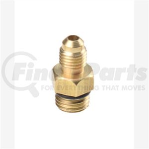 FJC, Inc. 6018 Hose Coupler R-134a Coupler to R-12 Hose Conversion Adapter, 14mm x 1.5 Female x 1/4-Inch Male Flare