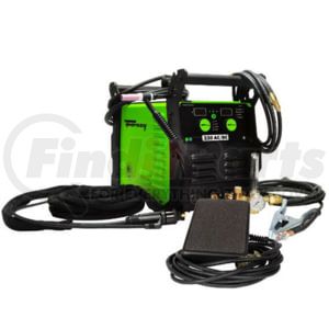 Forney Industries Inc. 420 Welding Machine Forney 220 AC/DC TIG Stick Welder, 110V/240V Dual Voltage Pulse TIG Machine