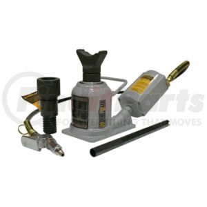 Gaither Tools GT-20MSLP Shorty Moore-Safe 20T A/H Bottle Jack w/ Heads
