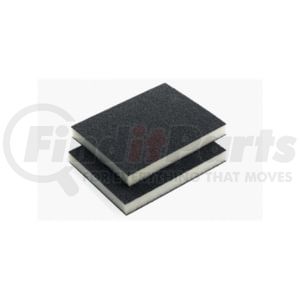 Indasa 595121 Indasa USA,Inc. 595121 Rhyno Double-Sided Sponge Pad, 5 in L x 4 in W x 1/2 in THK, Super Fine-Grade, Green