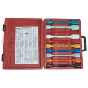 LTI Tools 1593 Torque Stick Extension 9-Piece 1/2 In. Drive Impact Wrench Automotive Wheel Torque Master Socket Kit