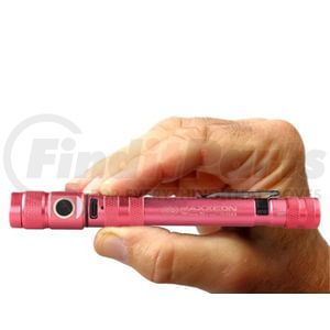 Maxxeon 00368 WORKSTAR 368 RECHARGEABL E LED ZOOM PENLIGHT/INSP, Pink